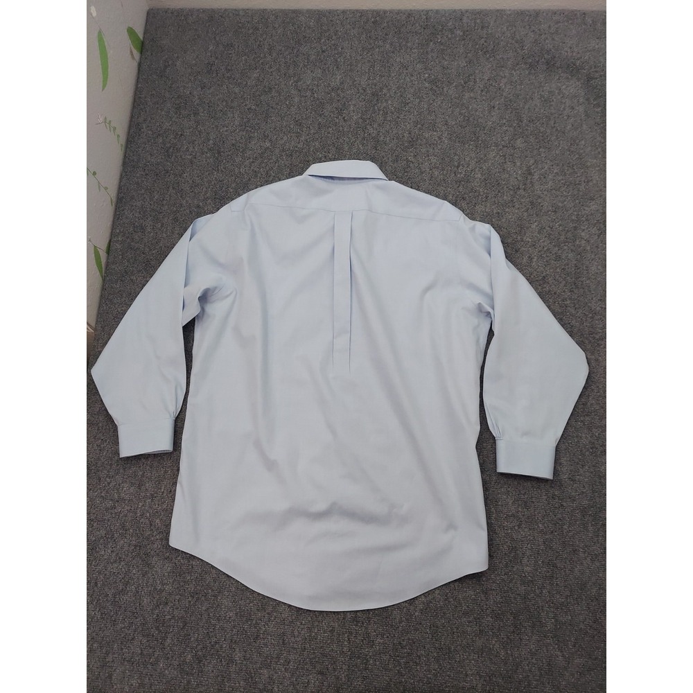 Lot 2 Brooks Brothers Shirt Mens 16.5 2/3 Blue Check Button Down Long Sleeve - Picture 12 of 13